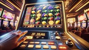 Antarmuka aplikasi mobile ah4d menampilkan tabel strategi Blackjack dan opsi taruhan